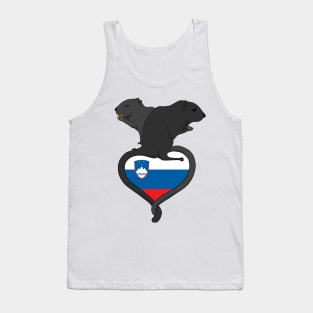 Gerbil Slovenia (dark) Tank Top